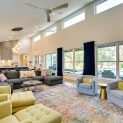 Relax Fireside! Waterfront Family Home in Malakoff