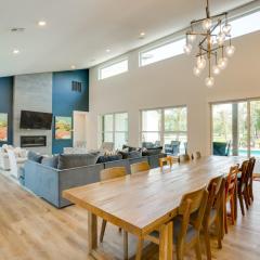 Relax Fireside! Waterfront Malakoff Home with Pool