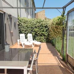 loft con terraza y barbacoa