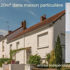 Studio Privé & Calme à S-Nazaire pr Parc Paysager