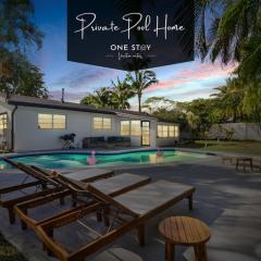 Fort Lauderdale Pool House Hidden Gem