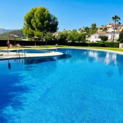 Stunning mountain views! Private Villa with fabulous communal pool!