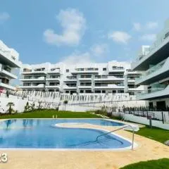 Luxe Appartement Orihuela Costa - Villamartin -Aire Residencial - green and pool view