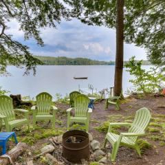 Waterfront Fayette Vacation Rental on Parker Pond!