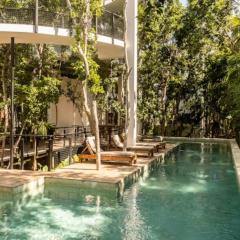 Stunning Jungle House in Tulum TH15 Gym BBQ Private pool