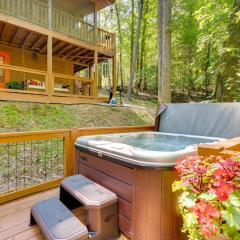 Secluded Murphy Vacation Rental with Private Hot Tub