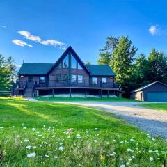 Adirondack Alpine Cabin with Hot Tub, Near Whiteface, Lake Placid, Game Rm, Fenced Yard, Views