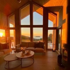 Sunset Panorama - Superior Cabin Lofoten