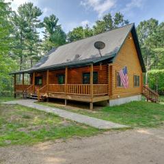 Cozy Arkdale Wood Cabin Near Petenwell Lake!