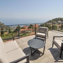Awesome Apartment In La Turbie With House Sea View