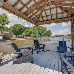 Pet-Friendly Lake Norman Home with Boat Dock!