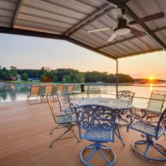Grand Lakefront Home in Hartwell with Game Room!