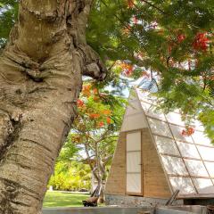 Acogedora cabaña ubicada en medio de la naturaleza