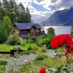 Cabaña con excelente vista al Lago Gutierrez