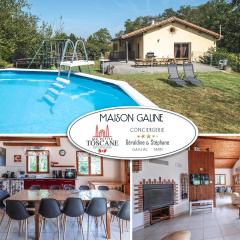 Maison Galine - Maison de campagne - Piscine & Aire de Jeux