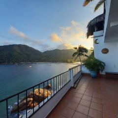 Villa frente al mar en Yelapa para 6 personas