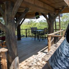 "Air Fort One" Aviation-Themed Luxury Treehouse Near Dollywood & Pigeon Forge