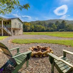Peaceful Purlear Vacation Rental with Creek Access!