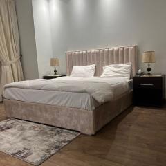 full luxury one bed apartment with maid room penta square