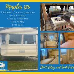 3 Bedroom Caravan - Maples 126, Trecco Bay