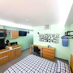 A05 SUITE WHITE para 1 a 2 personas, Especialistas en CORTAS, MEDIANAS Y LARGAS ESTANCIAS en IZCALLI TEPOTZOTLAN perfecto para Familias, Turistas, Contratistas, Estudiantes, Empresas A sólo 5 min Izcalli 5 min Esmeralda 20 min Satélite 25 min AIFA