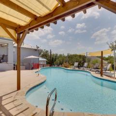 1-Story Hill Country Home Near Fiesta with Pool!
