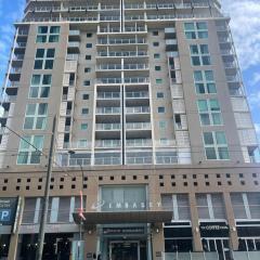 Embassy apartment free parking