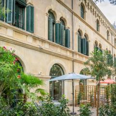 5 Family Apartments with Pool & Large Garden in Historic Pézenas Convent