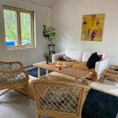 Nybyggd villa i mysiga Bovallstrand