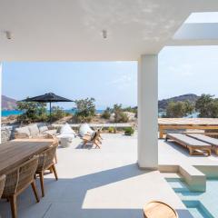 Exclusive Luxury Moca beachfront villa, Molos, Paros