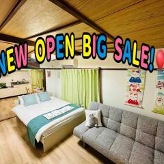 205gblhouse,黒門市場がすぐ目の前,徒歩30秒,大阪人気の観光エリアへ徒歩圏内道頓堀徒歩7分,南海難波駅徒歩6分