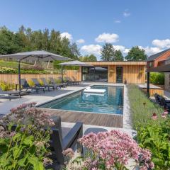 Villa Wood - Gîte de prestige en Ardennes - 10 personnes - Sauna, jacuzzi, piscine et billard