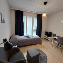 Best location studio in town right next to the train station and free parking Kotimaailma Apartments