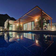 Villa de lujo con piscina climatizada