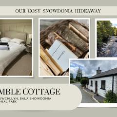 Bimble cottage. The Cosy Snowdonia Hideaway