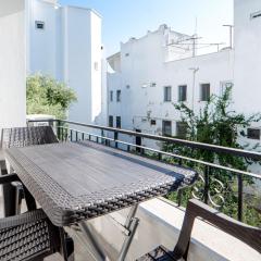 Flat w Balcony Garden 3 min to Beach in Bodrum