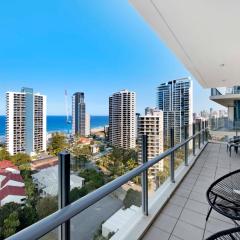 Modern Ocean View Apartment - Elston Surfers Paradise - Wow Stay