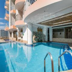 relax, moderno apto en playa salguero, santa marta