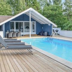 Nice Home In Knebel With Sauna, Wifi And Outdoor Swimming Pool