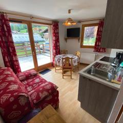 Charmant 2 pièces au pied des pistes avec terrasse à La Chapelle-d'Abondance - FR-1-692-89