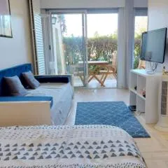 Studio Eleverca 3*- rez de jardin terrasse - Axelle Loc'Appart