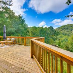 Pet-Friendly Woodlawn Cabin with Mtn View and Fire Pit