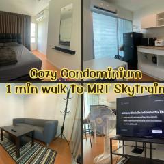 Condo in front MRT Bang Krasor, Nonthaburi