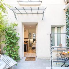 Studio Terrasse Privée 5 min to Eiffel Tower