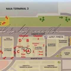 One Palm Tree Villas Condominium - Studio 5th FL with Balcony - Across Terminal 3 Airport