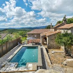 Amazing Home In Bordezac With 4 Bedrooms, Outdoor Swimming Pool And Private Swimming Pool