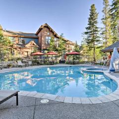 Ski-In Breckenridge Condo with Fireplace and Balcony!