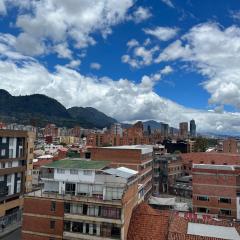 Loft en Chapinero - Bogotá, hermosa vista panorámica