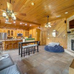 Lake Eufaula Cabin with Hot Tub and Large Deck
