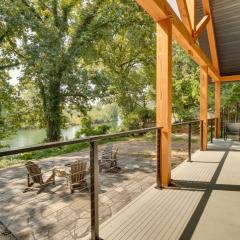 Riverfront Salesville Cabin Rental with Shared Dock!